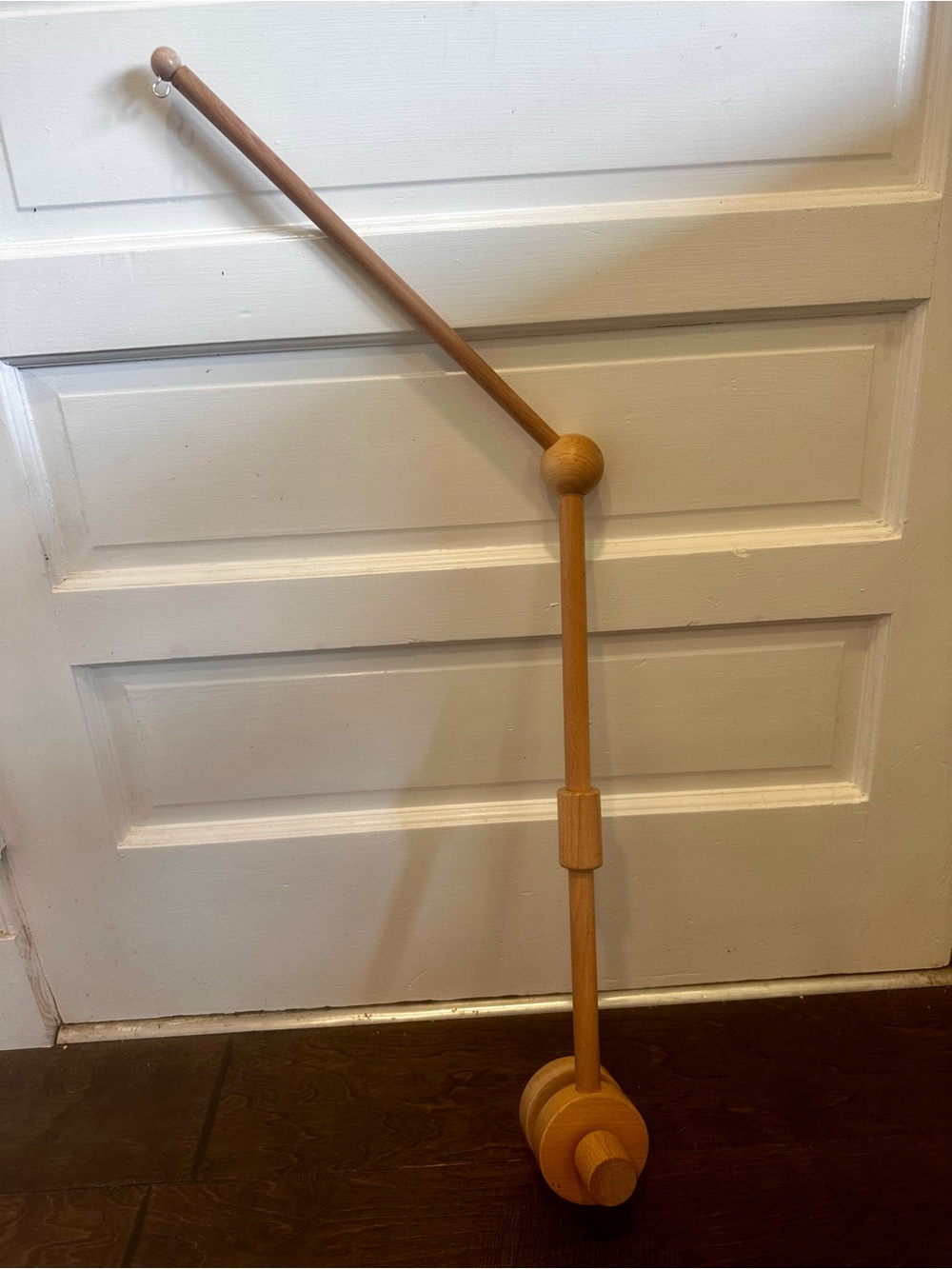Natural Wood Baby Mobile Arm